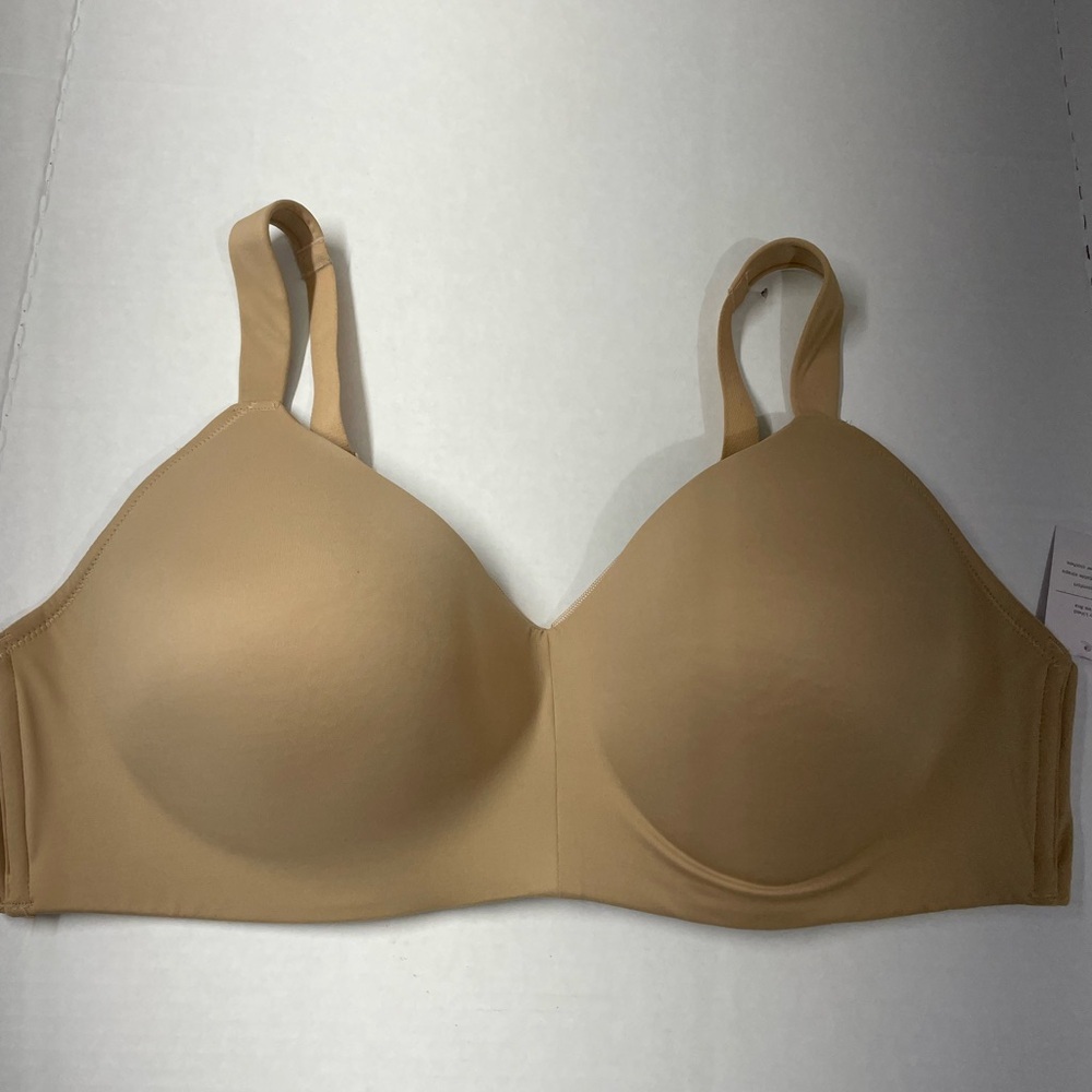 44D. Auden Light Brown Seamless Bra